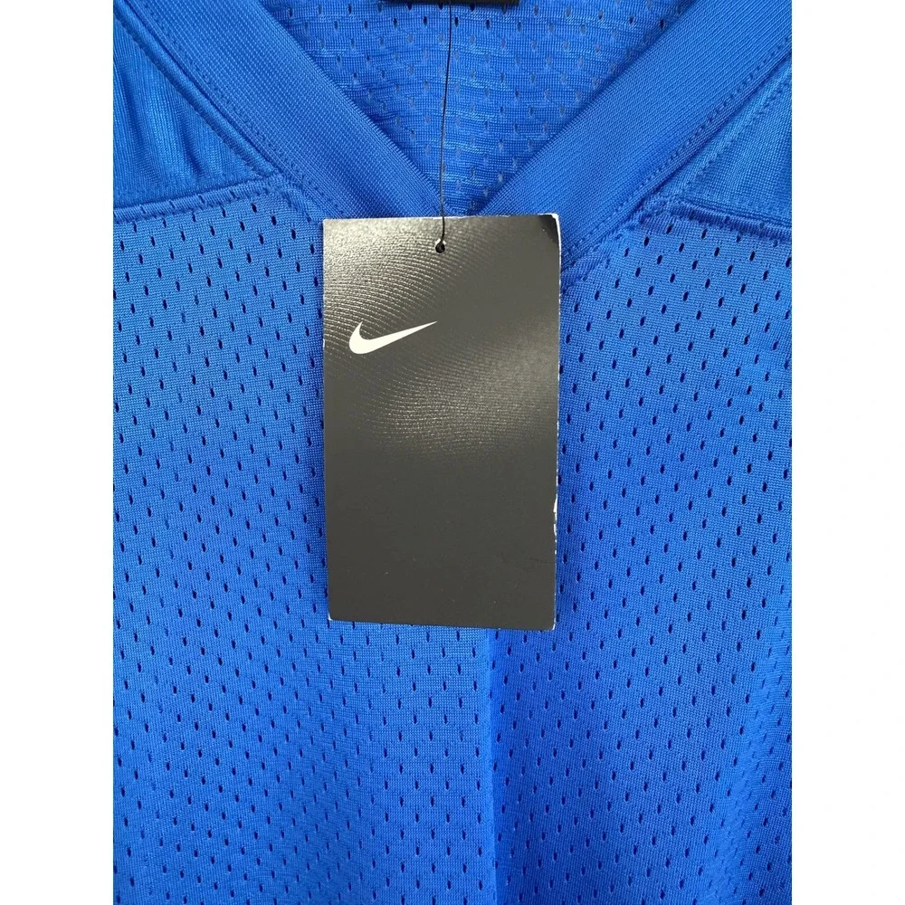 Nike Football Jersey Boys XXL Blue Mesh Practice Shirt 908739-493